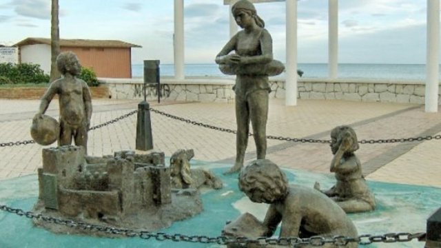 Niños en la playa