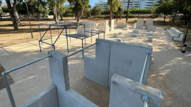 Parque de Parkour en Parque Fluvial