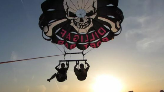 Pirate Parasailing